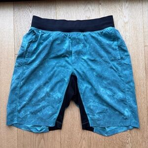 LULULEMON SHORTS Men's T.H.E Short unlined Aqua